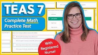 TEAS 7 Complete Math Practice Test