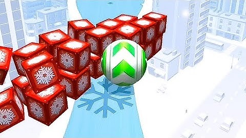 Sky Rolling Ball 3D - All Levels Gameplay iOS,Android Walkthrough (Level 153-154)