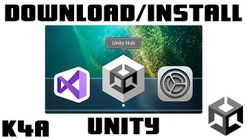 Unity downloading and installing