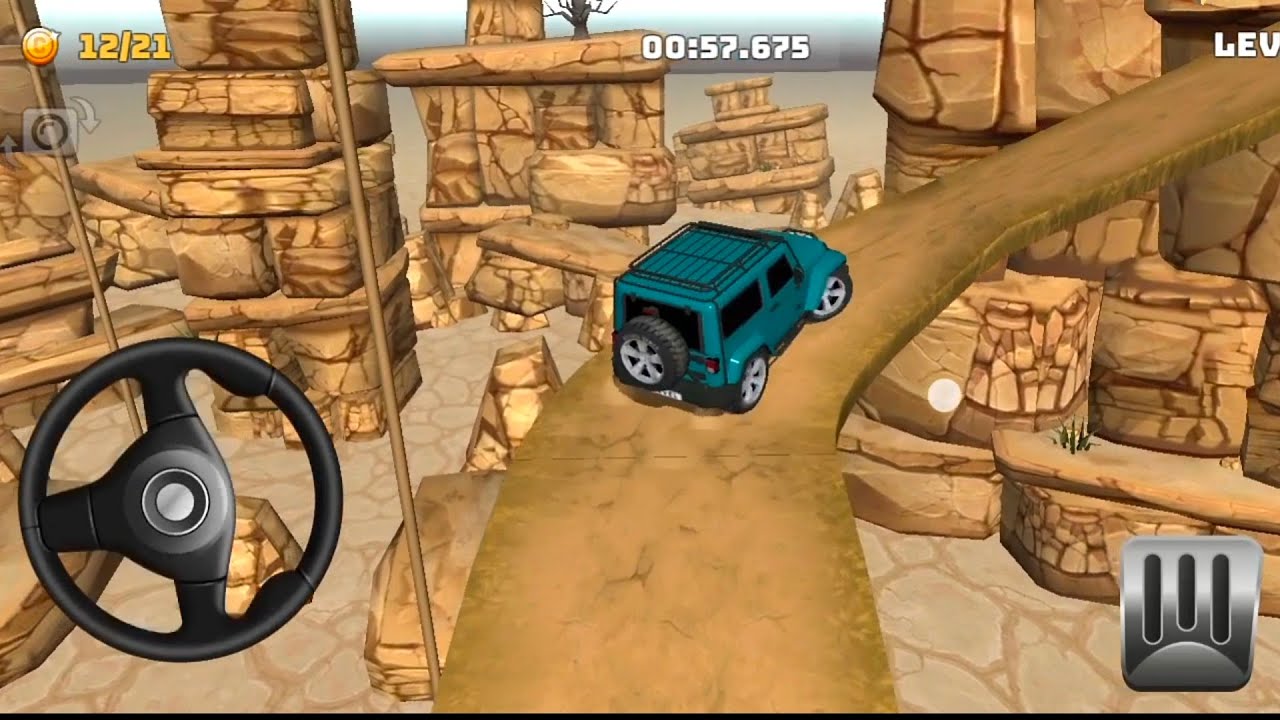 Mountain climb 4x4 offroading game thar game 🎮 #viralvideo #gamingvideos #games #gaming #thar 