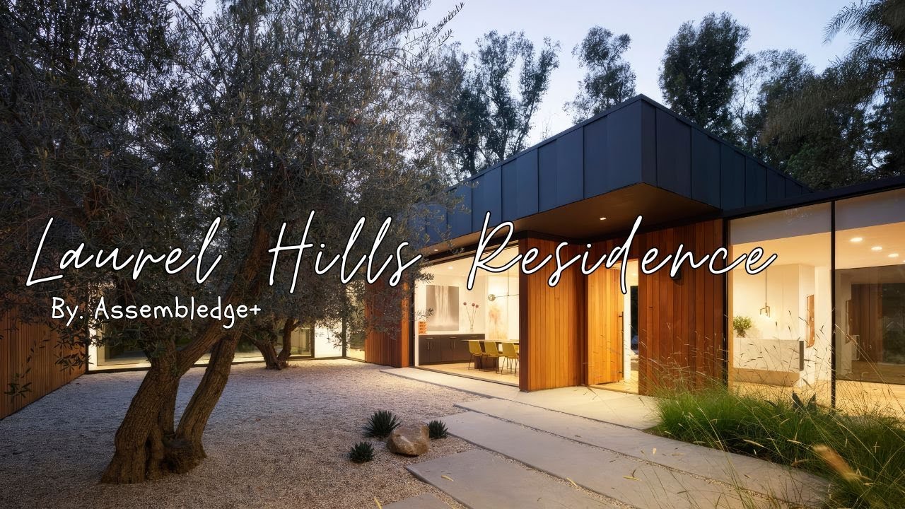 Дом-павильон: новый архитектурный проект со стеклянными мостами в Лорел-Хиллз