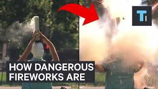 How dangerous fireworks are