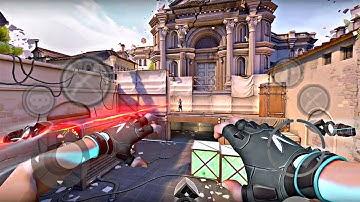 VALORANT MOBILE | NEW AGENT REVEAL | BETA V2 GAMEPLAY #4 |  HYPER FRONT