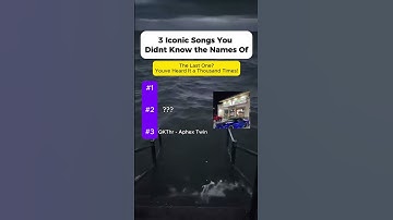 Thumbnail of 3 Iconic song you didn't know the names of | #foryou #popular #trending #trendingshorts #fyp #music