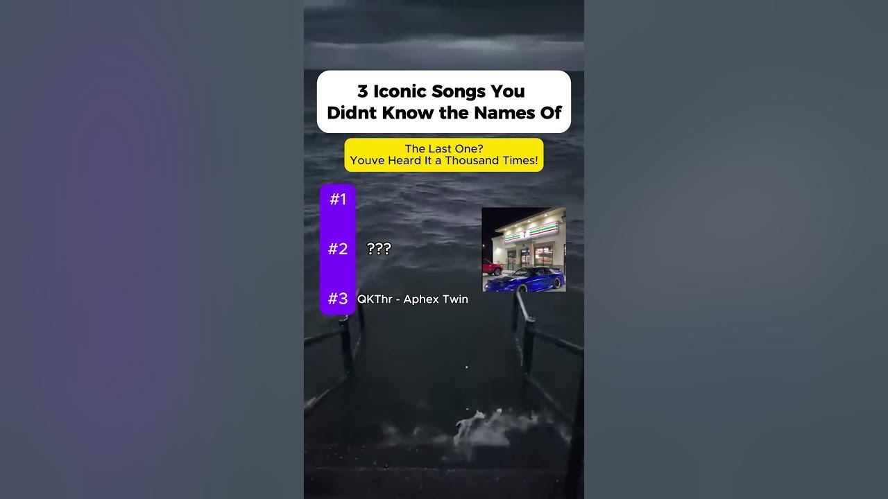 3 Iconic song you didn't know the names of | #foryou #popular #trending #trendingshorts #fyp #music 3 Iconic song you didn't know the names of | #foryou #popular #trending #trendingshorts #fyp #music