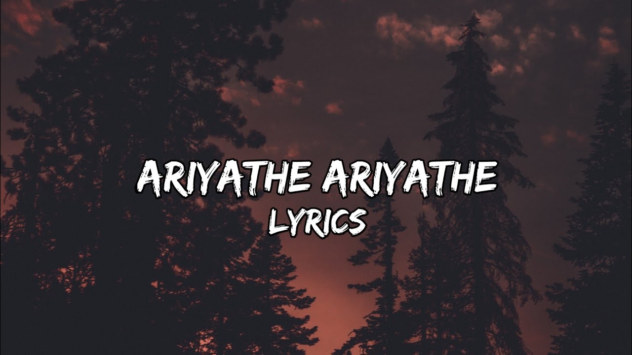 Ariyathe ariyathe lyrics  Cover  Ravanaprabhu