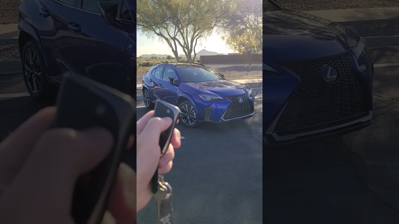 Use Your Key Fob To Roll Down Windows 2023 Lexus UX250H Tricks You Didn T Know