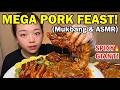 EPIC SPICY PORK FEAST! You Won't Believe The Size of This 😱🍖