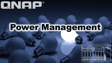🔧 COMPLETE Guide to Power Management settings for your QNAP NAS