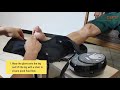 How to use techcare hand robot hr30 leg massage glove