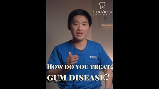 How do you treat gum disease? #gumdisease #gumbleeding #dentist  #teeth #dentalcare #brisbane