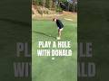 The Greatest Golfer! #golf #donaldtrump #golfswing #funny funnygolf