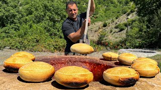 Baked Uzbek Tortillas In A Tandoor! Delicious Oriental Pastries