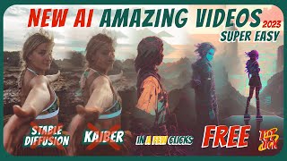 How to make AI trending videos | Without using "Kaiber" & "Stable Diffusion" | Super easy & Quick screenshot 4