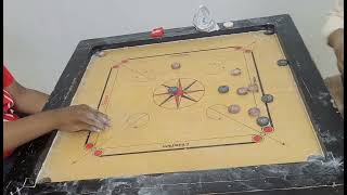 Very close to black slam|Black slam missed by Vinayak Mankar||#carrom #carromtrickshots  screenshot 5