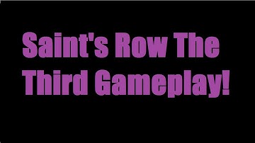 Saints Row The Third Planet Saints - Let