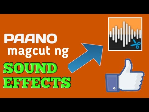 Video: Paano I-cut Audio