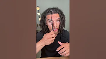 How to fix thin dreads #dreads #locs