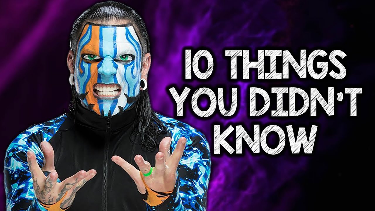 10 Things You Didn't Know About Jeff Hardy - YouTube