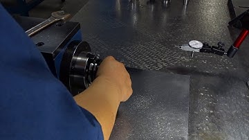 Bodee CAT ER Collet Chuck Runout Test