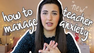 How To Manage New Teacher Anxiety Imposter Syndrome Confidence Tips For Students & Nqts