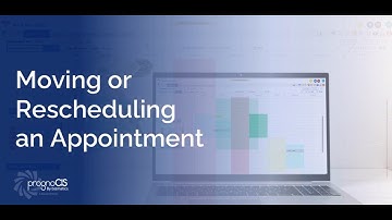 Moving or Rescheduling an Appointment 1