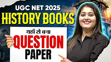 UGC NET History 2025 | यही हैं वो Books जिनसे आता है Paper! | History Books for UGC NET 2025
