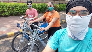 Crazy Sunday Bike Ride ? | Cycle Ride places in Delhi | Cycling Vlog