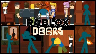 All Worst Moments in Doors Roblox Compilation