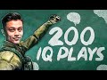 SMARTEST CS:GO PRO PLAYS IN EVERY MAJOR! (200IQ PLAYS)