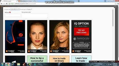 Iq option affiliate program