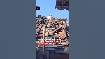 HUJAN ES DISERTAI ANGIN PUTING BELIUNG TERJANG TEMANGGUNG #short