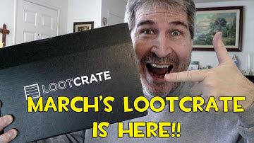 LOOT CRATE UNBOXING - March 2016, Versus! 🤓