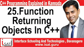 Functions Returning Objects In C++