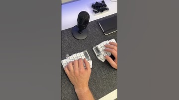 KeebMaker Corne 42 LP split keyboard sound test #customkeyboard #soundtest