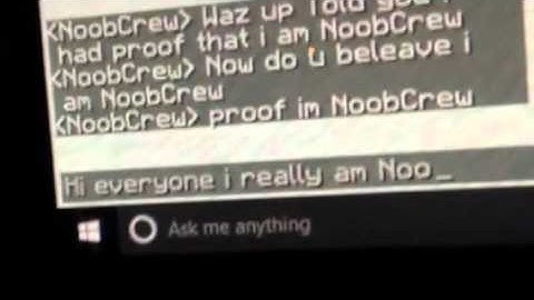 Proof I am NoobCrew