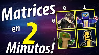 MATRICES en 2 Minutos!