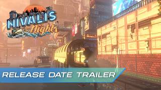 Nivalis Nights - Official Release Date Trailer | Cyberpunk Life Sim & Business Management RPG