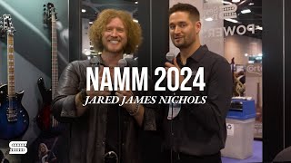 NAMM 2024 - Jared James Nichols and Seymour Duncan