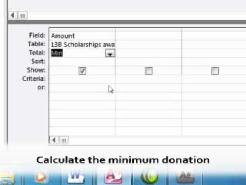 in a query statistical calculations are what in a query statistical calculations are what