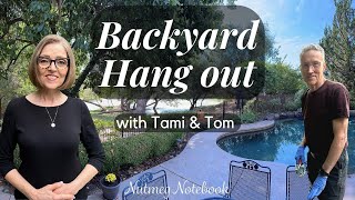 Whole Food Plant Based Lifestyle Backyard Hangout - Nutmeg Notebook Live