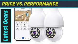 Eseecloud Light Bulb Camera: The Ultimate 360 2K Outdoor Security Upgrade!