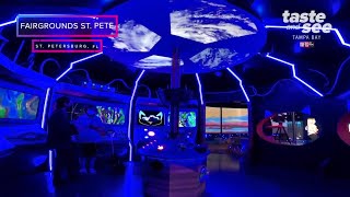 Fairgrounds St. Pete offers immersive art experience | Taste and See Tampa Bay