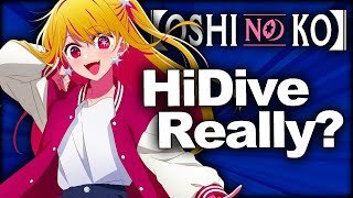 They got Oshi No Ko Season 3? HiDive's Last Minute Announcement is Puzzling..