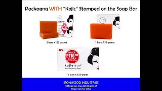 KOJIE SAN SOAP - SURE SIGNS OF FAKE AND AUTHENTIC SOAP