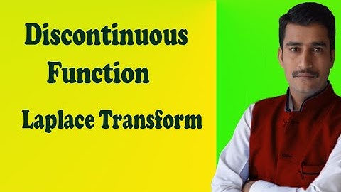 Laplace transform of discontinuous function by easy maths easy tricks
