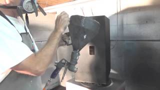 Hopper Gun Duratex Spray Instructions