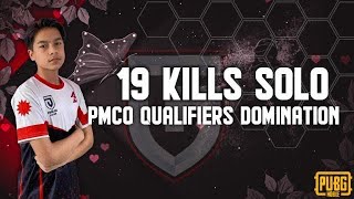 19 Kills Solo in PMCO Qualifiers NEPAL | Domination in Erangle