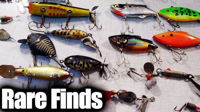 Vintage Fishing Gimmicks & Strange Lures! Thrift Store Fishing