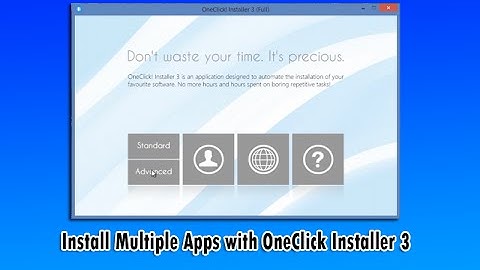 Install Multiple Apps with One Click Installer 3